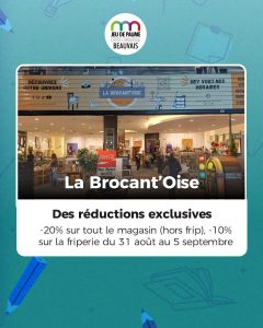 OFFRE DE RENTREE - BROCANT'OISE